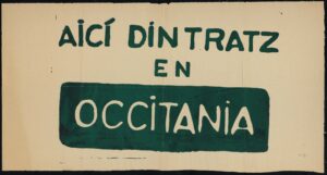 CIRDOC-Institut-occitan-de-cultura-aficha-aicí-dintratz-en-occitania